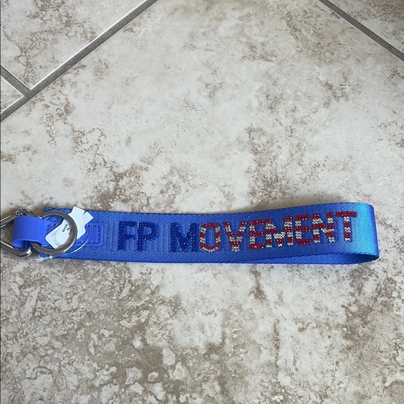 FP Movement by Free People Accessories - Free People Movement custom rhinestone USA keychain